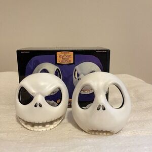 Nightmare Before Christmas 10th Anniversary Jack Skellington Votive Candle Set‎